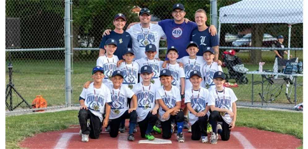 2022 Coach Pitch Champions