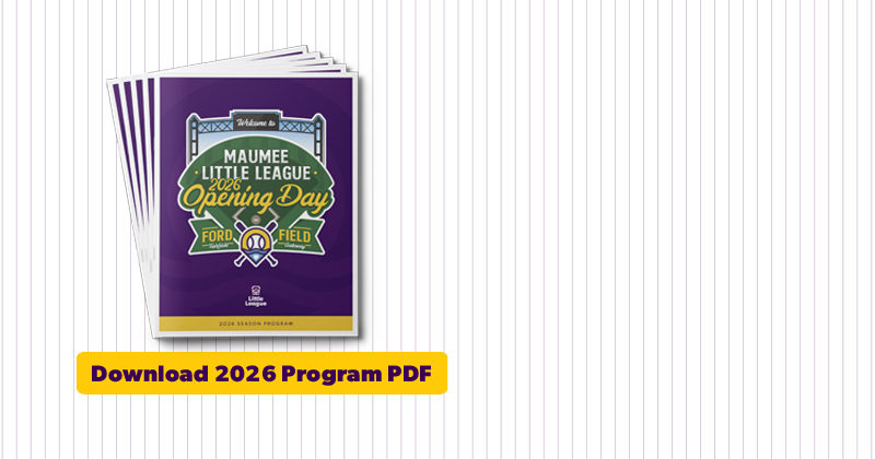 2026 Opening Day Program