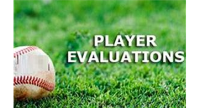 Player Evaluation Saturday March 5th (Minor and Major Only)